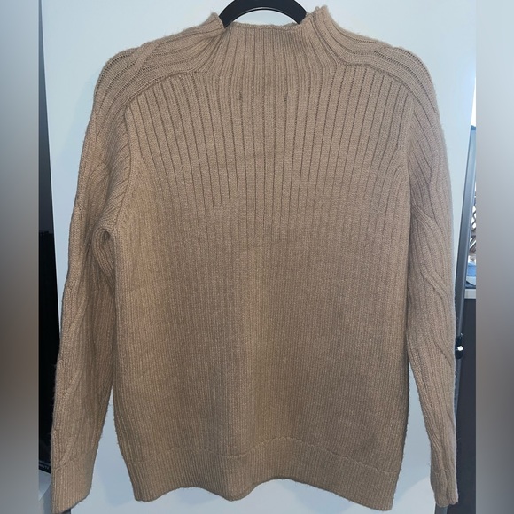 Beautiful brown couture sweater! Worn maybe twice. Cozy and classy. - Picture 3 of 4